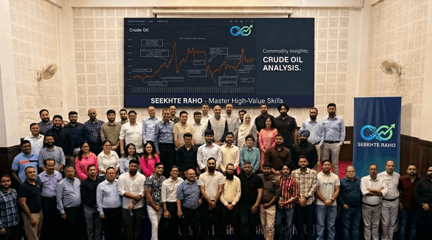 200+ traders at a Seekhte Raho seminar